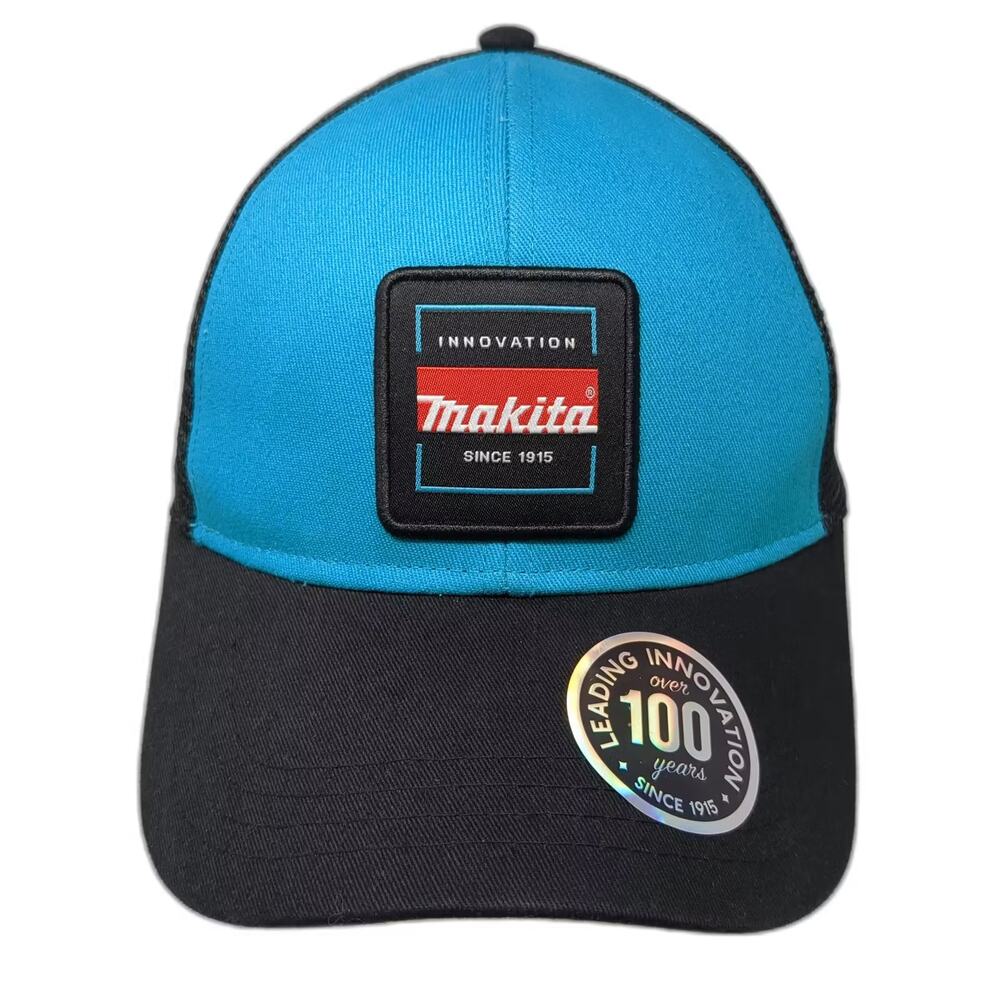 Makita Trucker Hat Blue Black Snapback OSFM Mesh Adjustable Embroidered Patch